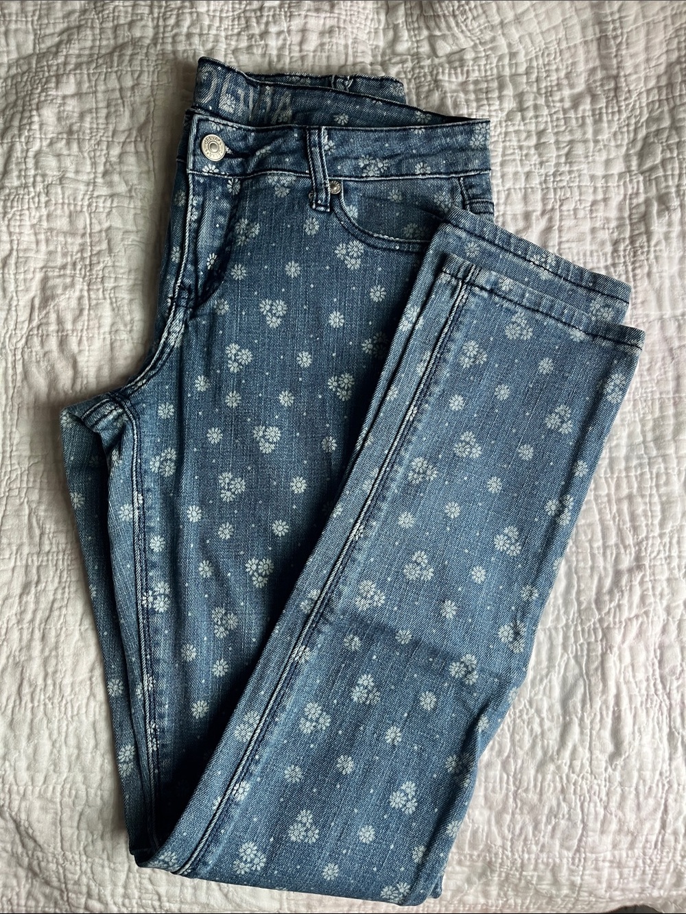 Delia’s Olivia Super Skinny Jeans - Floral Print